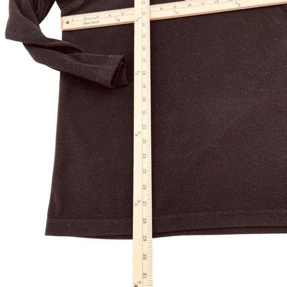 Columbia Mens XL Black Long-Sleeve Ribbed Pullover Shirt 100% Polyester - Picture 4 of 7